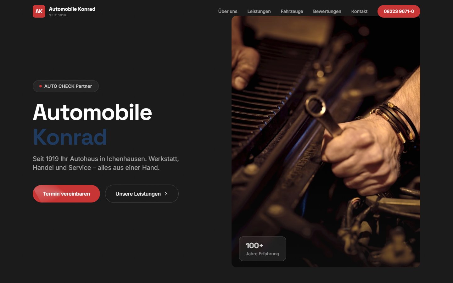 Automobile Konrad Website