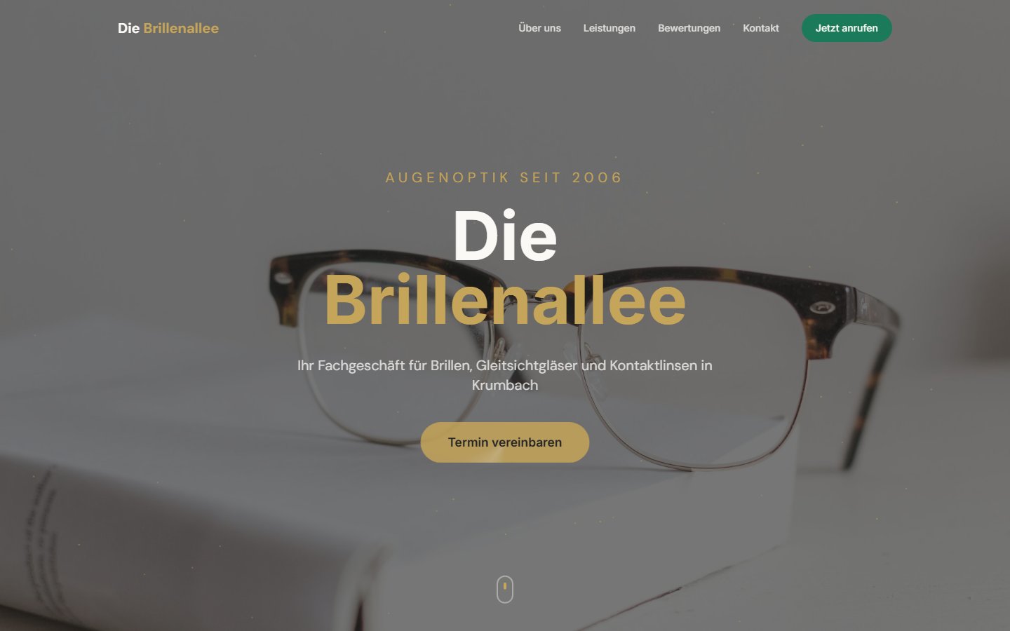 Die Brillenallee Website