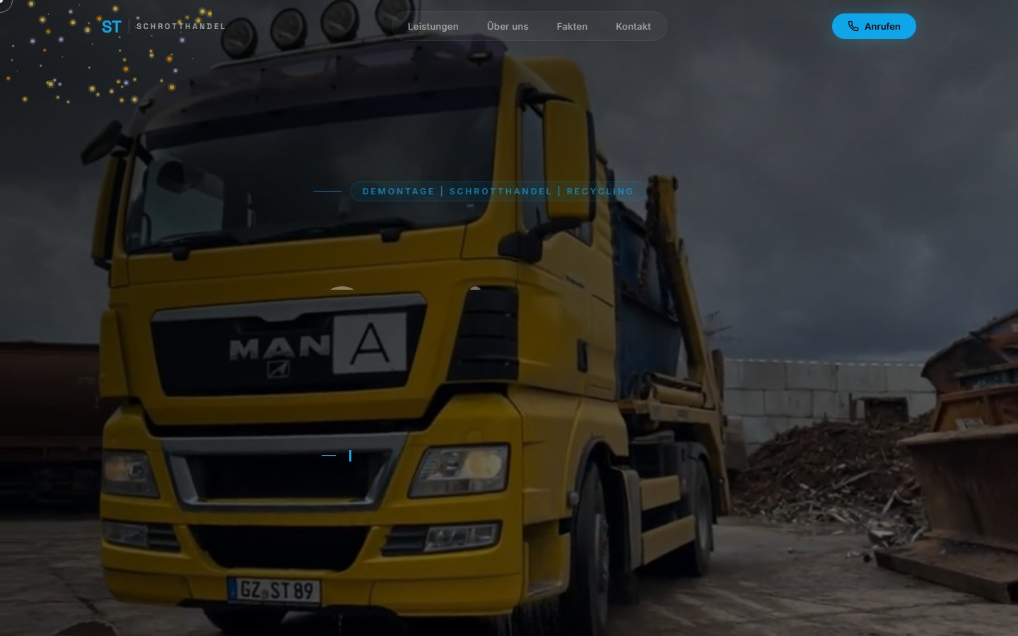 ST Schrotthandel Website